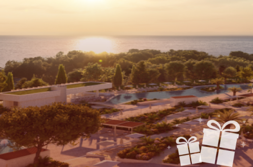 Mach jetzt beim Gewinnspiel mit und sichere dir die Chance auf einen lebenslangen Aufenthalt für zwei Personen im neuen Pical Resort 5*, Valamar Collection in Poreč!